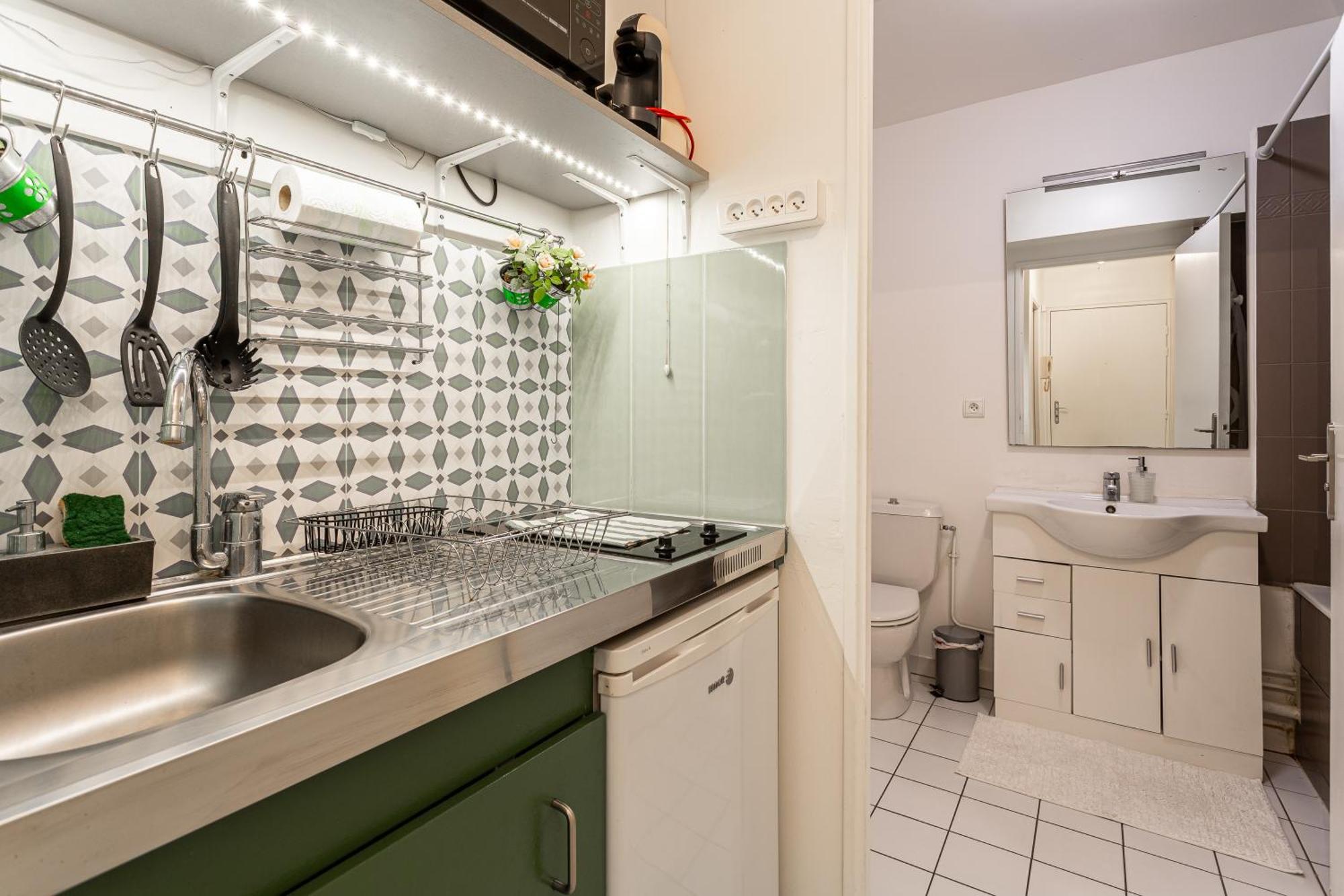 Studio Calme Et Accueillant Metro Charonne 파리 외부 사진